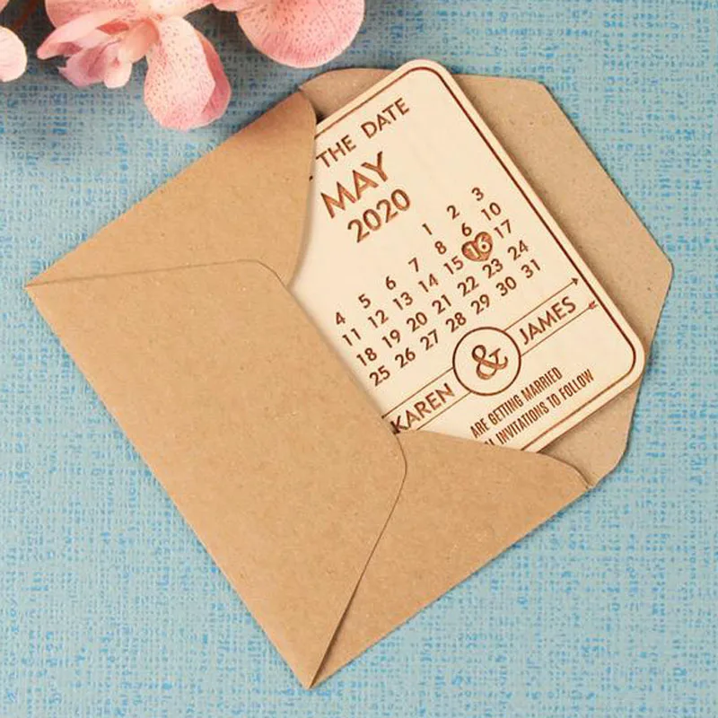 Деревянный магнит для свадьбы Свадебный с лазерной гравировкой названий невесты