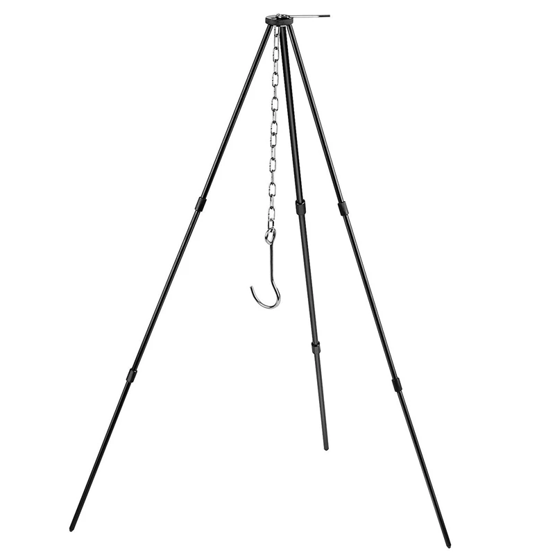 Портативный подвесной Горшочек для кемпинга пикника приготовления пищи Штатив