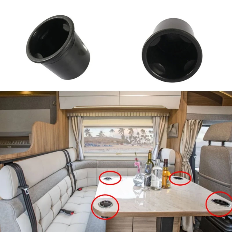 

Car Boat Cup Can Holder Drink Water Bottle Ashtray with Water Outlet Drain Holes