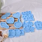 Инструмент для изготовления ювелирных изделий, брелок, подвеска, товары для домашних животных, силиконовая форма, подвесные бирки в виде собачьей кости, Рождественская форма, формы из смолы