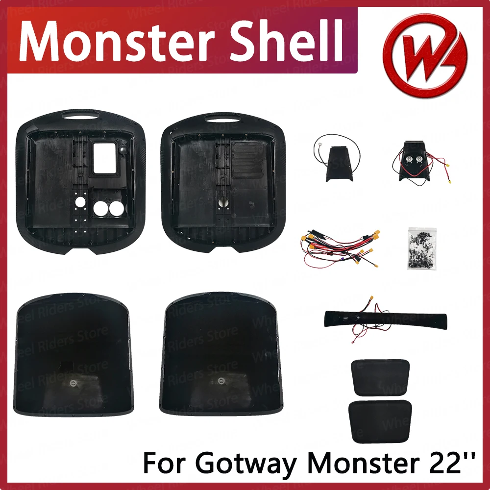 Gotway Монстр 22 ''черный карбоновый обновленный от 2 до Monster 3 Аксессуары для