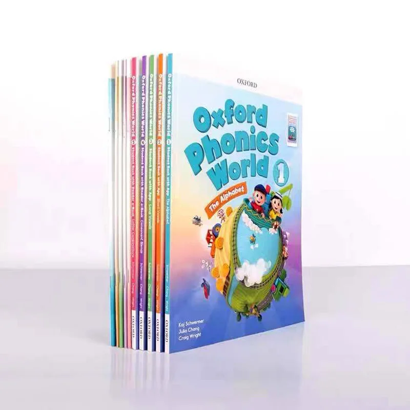 Купи Оригинальная текстильная книга Oxford Phonics, The Phonics World Oxford Phonicsworld Level 1-5, можно читать детскую английскую книгу Oxford за 2,970 рублей в магазине AliExpress