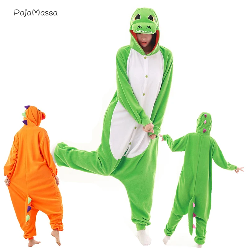 Пижама-комбинезон для мужчин и женщин Слитная с разноцветными мультяшными