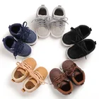 Парусиновая обувь для новорожденных, классические кеды для мальчиков, обувь для первых шагов, 2019
