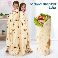 1 2m burritos blankets flannel tortilla wrap with double sided comfortable realistic giant food blankets for adults and children
