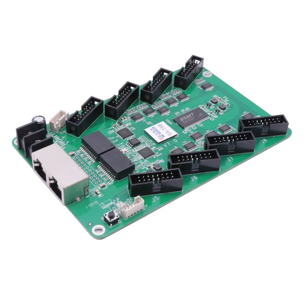 Цветной свет 5A 75B светодиодный дисплей приемник для синхронного полноцветного