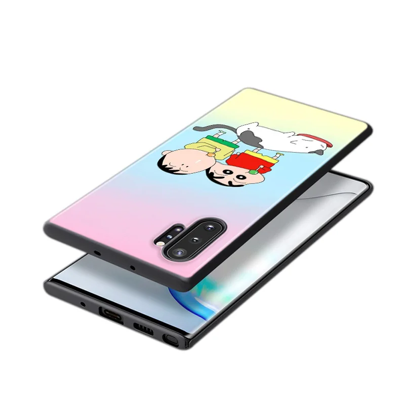 

Cartoon Cute Crayon Shinchan For Samsung Galaxy S21 S20 FE Ultra S10 Lite 5G S10E S9 S8 Plus S7 S6 Edge Phone Case