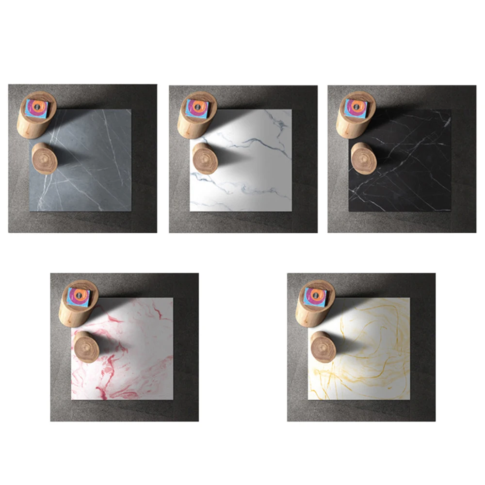 Самоклеящаяся мраморная настенная бумага 5/10 шт. Нескользящие напольные Стикеры