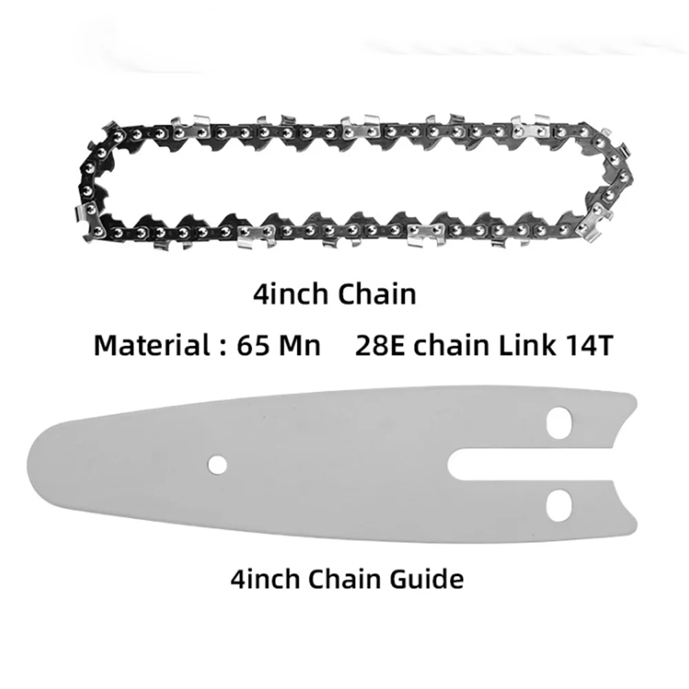 

4-inch Electric Chain Saw Woodworking Tool Plate Chainsaw Accessory Replacement Chain For Electric Pruning Garden