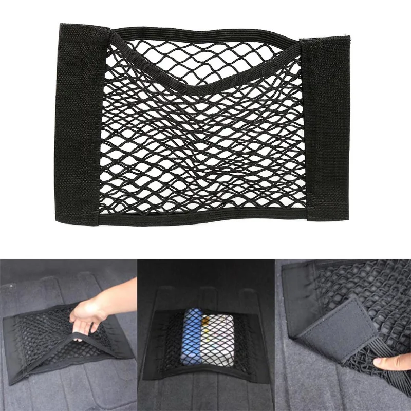 For Haval Hover Great Wall H5 H3 H7 H9 2010-2020 Car Boot Trunk Seat Back Elastic Storage Net Cargo Organizer Bag Accessories