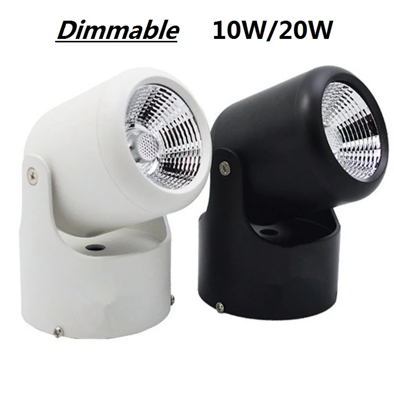 Сверхъяркий Точечный светильник с регулируемой яркостью 10 Вт 20 вращение на 180