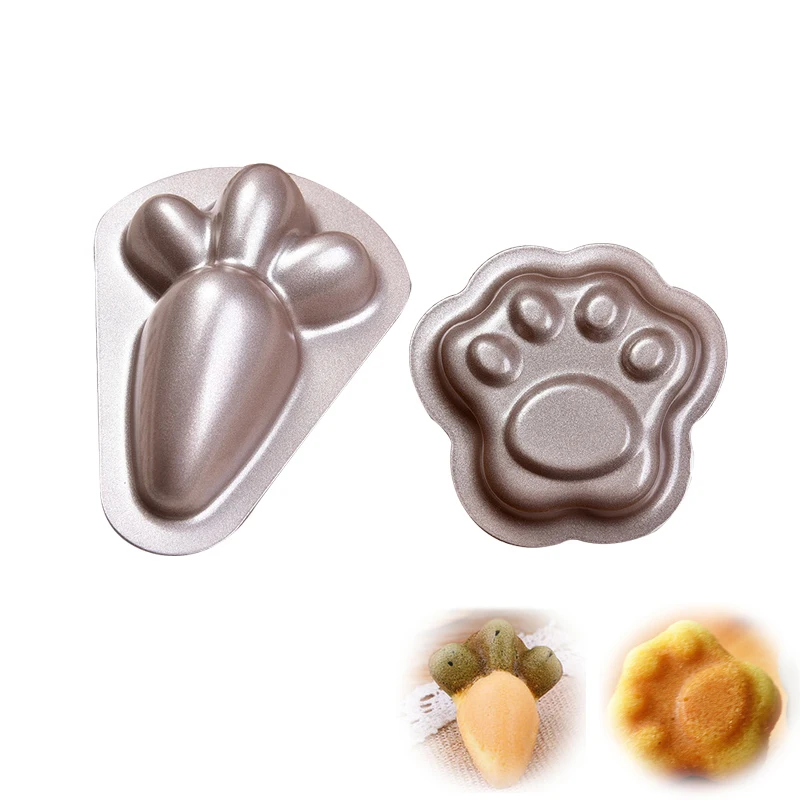 1 шт. углеродистая сталь Кошачий коготь форма для печенья DIY морковь выпечки