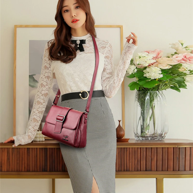 Маленькие сумки через плечо из мягкой кожи для женщин новинка 2020 роскошные