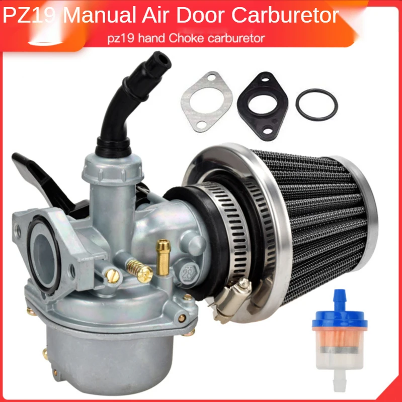 Карбюратор PZ19 с кабелем/ручной дроссельной заслонкой воздушным фильтром 35 мм
