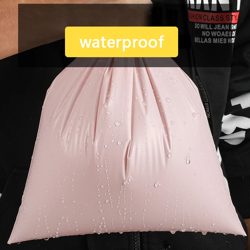 Matte Light Pink Poly Mailer Express Bag Envelope Plastic Shipping Self Adhesive Delivery Packing Gift Post Courier Custom Logo | Дом и сад