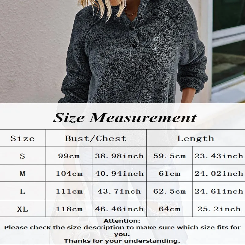 

Winter Woman Hoodies Lambswool Pullover Velvet Hooded Hoodie Dark Gray Casual Vintage Sweatshirt Female Hoodies Sweatshirts