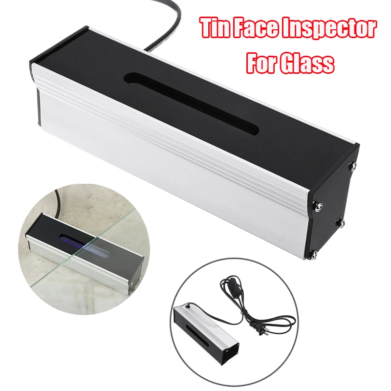 

4W Tin Side Detector Aluminium Shell UV Lamp Side Detector Tin Face Indicator Inspector For Glass 17cm*5cm*5cm Indicator Lights