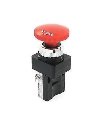 Запасные части Электрический НЕТ NC аварийный стоп фиксации Грибовидная кнопка