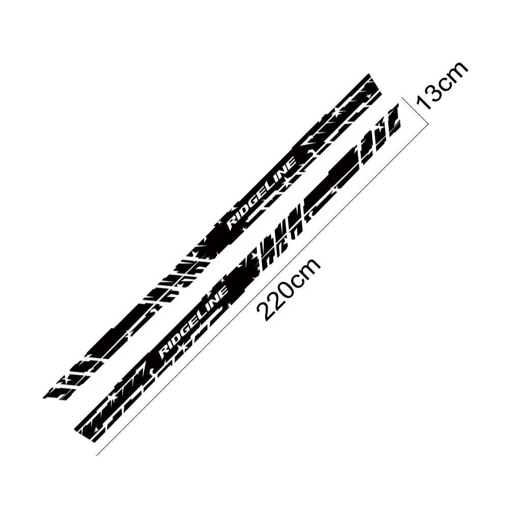 Наклейки на дверь автомобиля боковую юбку полосы наклейки для Honda Ridgeline пикап