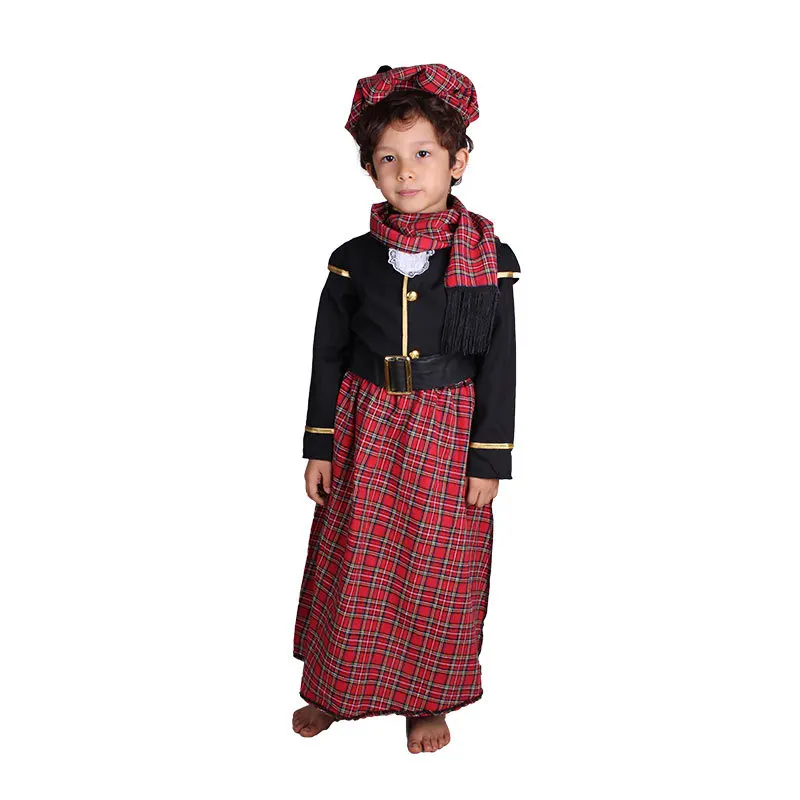 

3-14 years autumn children clothing Socrates boy suit kids children boys clothes dress 5pcs Hat + Coat + Scarf + Belt + Pants