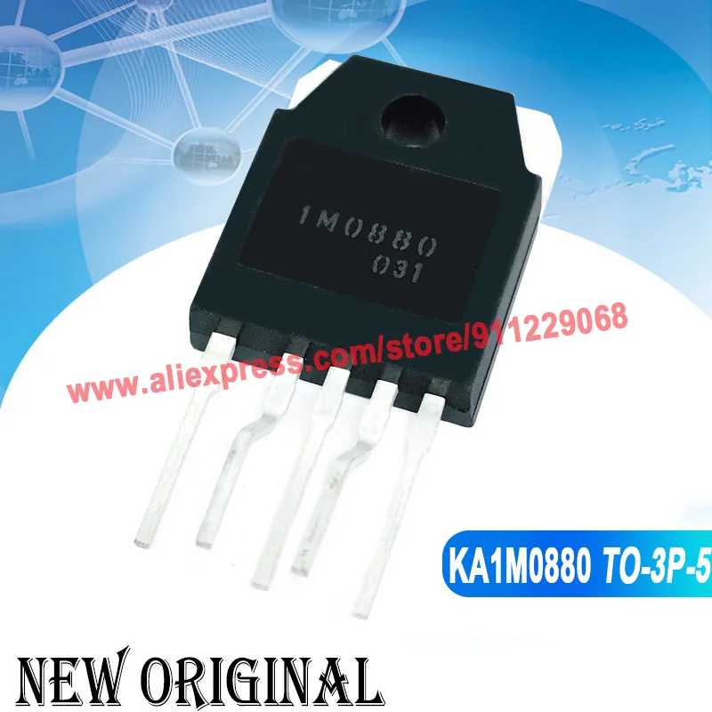 (5 шт.) KA1M0880 1M0880 TO-3P 800V 15A