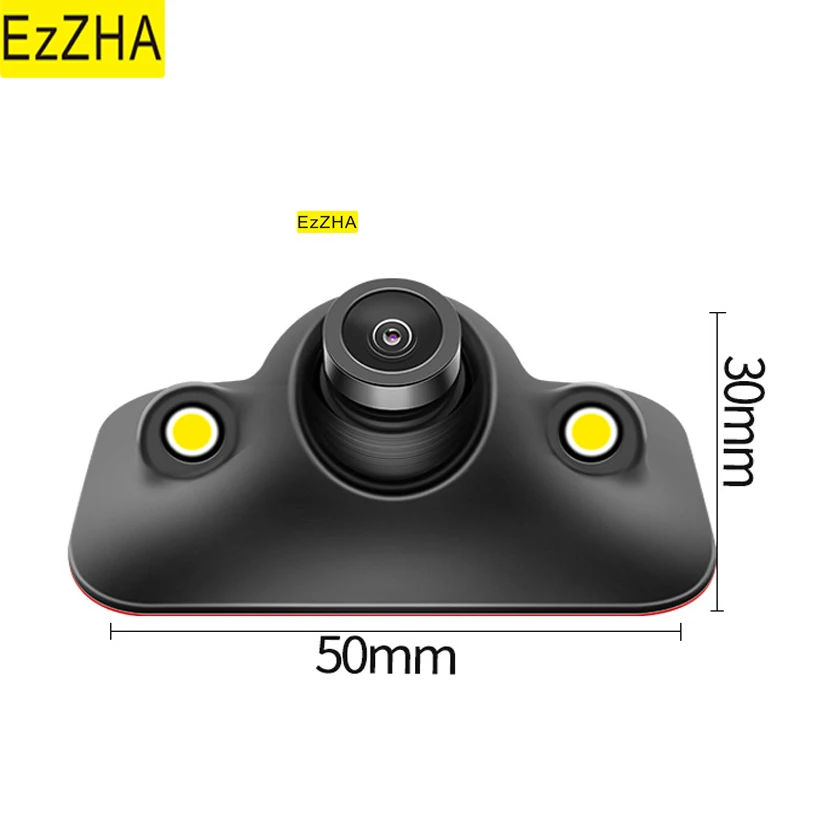 

EzZHA Camara Trasera Auto LED Night Vision HD CCD Car Rear/Front/Left/Right Side View Camera Universal Car Revere Camera