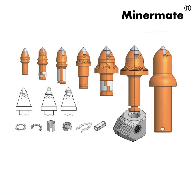

Tungsten Carbide Earth Auger Drill Bullet Bit Rotary Crushers Road rehabilitation Planning