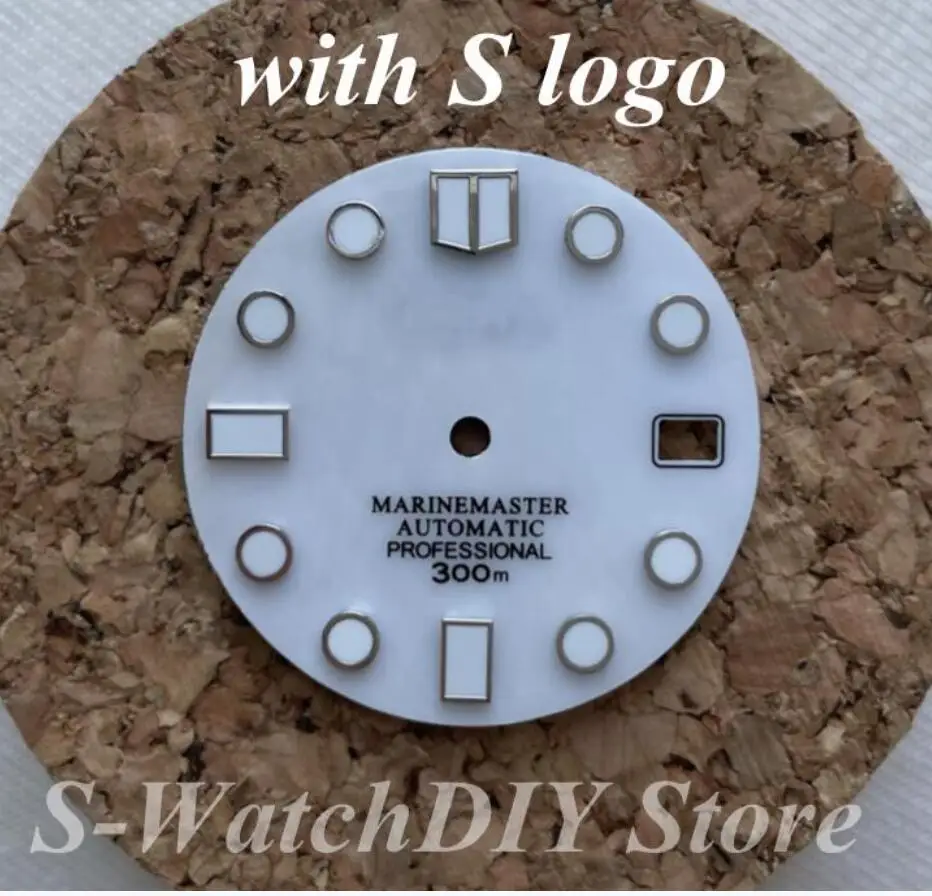 Новинка женские накладки на циферблат Nh35 с жемчужинами часы для дайвинга C3