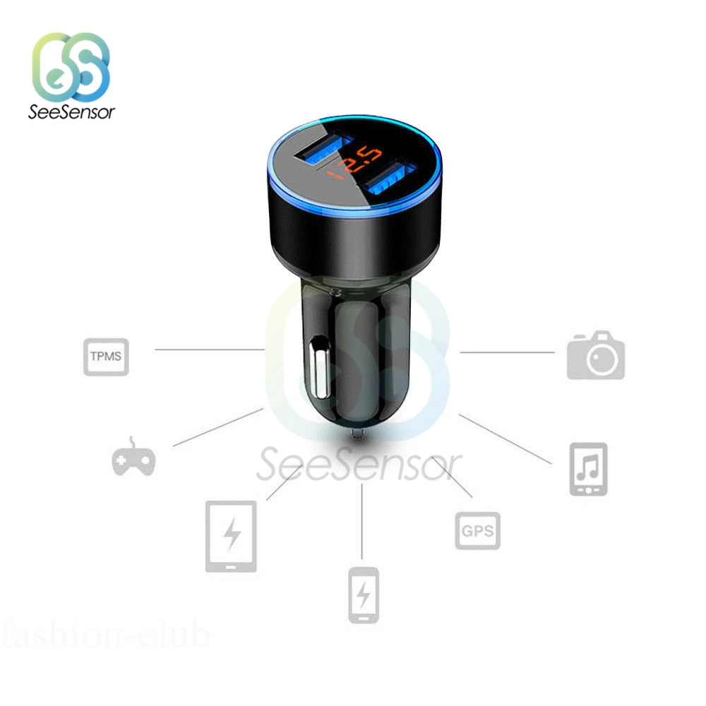Автомобильное зарядное устройство с двумя USB-портами а 5 В | Инструменты