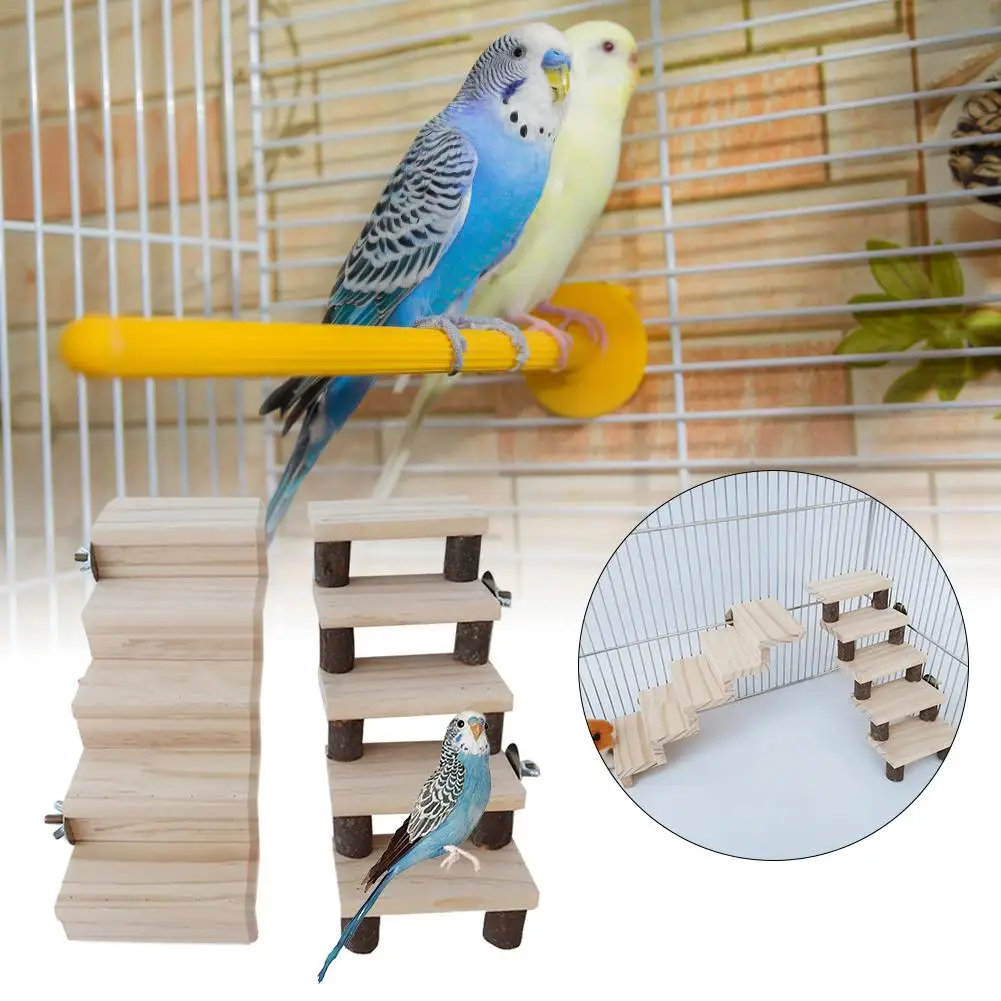 Хомяк игрушка Весенняя доска искусственная птица стоячий питомец лестница 5