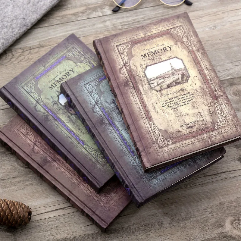 Волшебная креативная Жесткая обложка дневник книжка винтажный блокнот А5 на