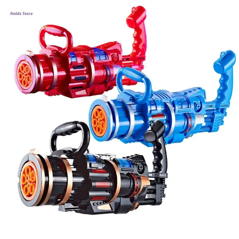 

Wedding Celebrating Toy Outdoor Sport Beach Toy Gatling Luminous Toy Bubble Make XX9E