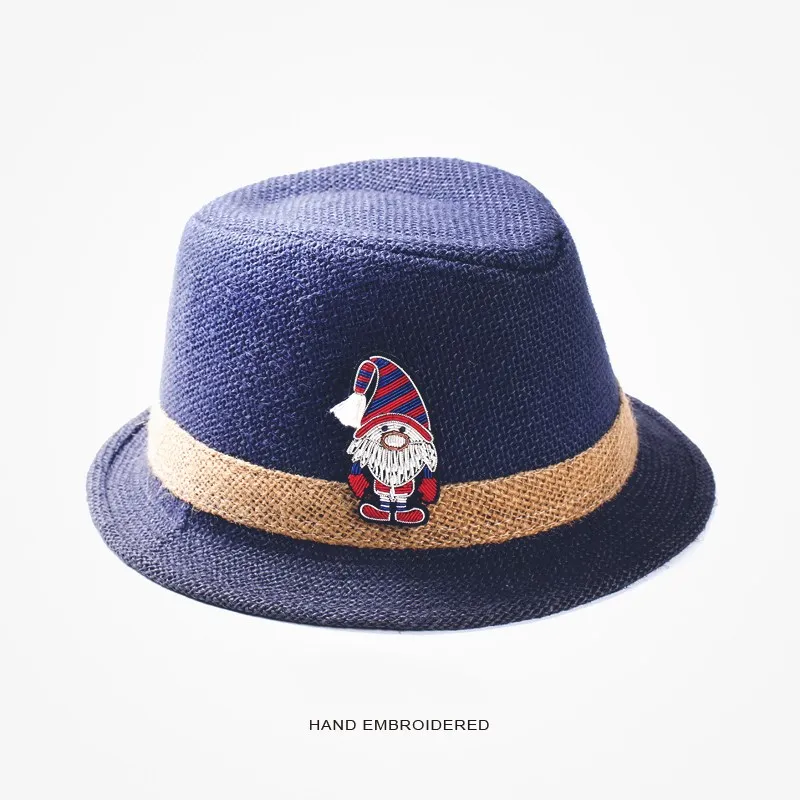 

Hand-embroidered Children's Pins Fixed Clothes Decoration Creative Wild Cartoon Santa Claus Badge Brooch Accessories