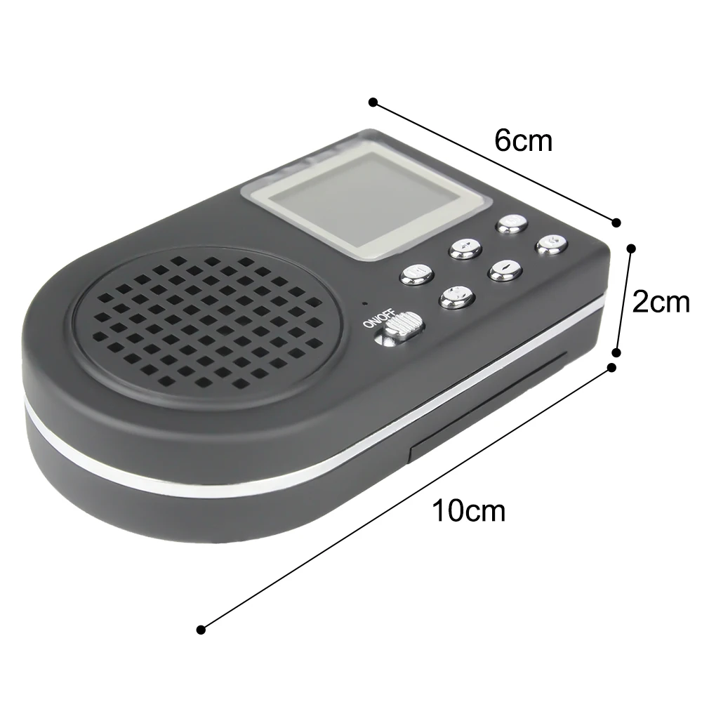 Охота Птица звонящий Molle MP3 плеер манок звук громкий динамик животное поющее устройство усилитель беспроводной/без дистанционного управления