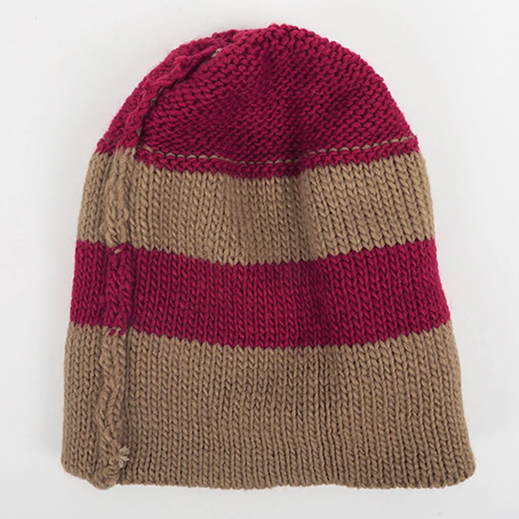 Новые модные женские зимние головные уборы повседневные вязаные шапки ручной