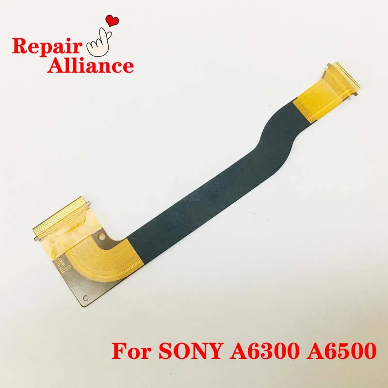 Чехол книжка с ЖК дисплей шарнирный кабель FPC гибкий запчасти для ремонта Sony ILCE 6300