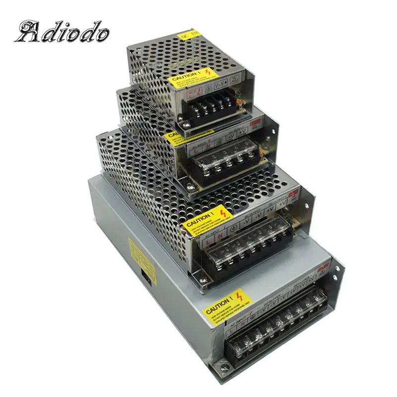 1A 2A 3A 5A 10A DC12V переключатель питания Светодиодные полосы света Светодиодная лента