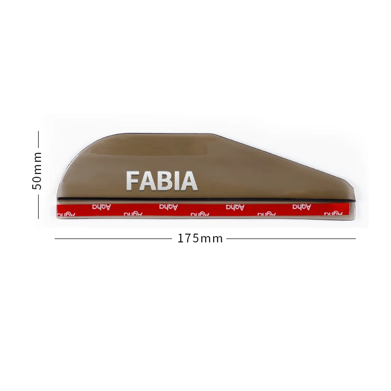 Автомобильное зеркало заднего вида защита от дождя и для Skoda Fabia 1 2 3 mk1 mk2