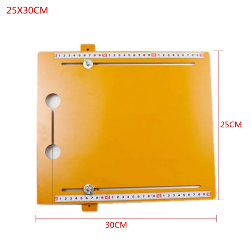 1 шт. Регулируемый циркулярная пила направляющая низ отрезной станок для резки