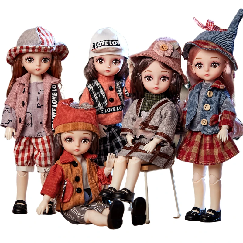 

30cm Constellations Princess Dolls For Girls Plush Model Children Toys bjd Doll As Birthday Gifts