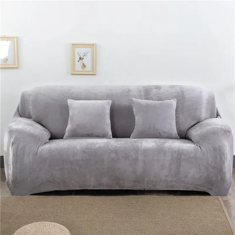 

NEWPlush thick stretch sofa cover all inclusive sofa cushion fabric universal leather sofa towel cover full cover European style
