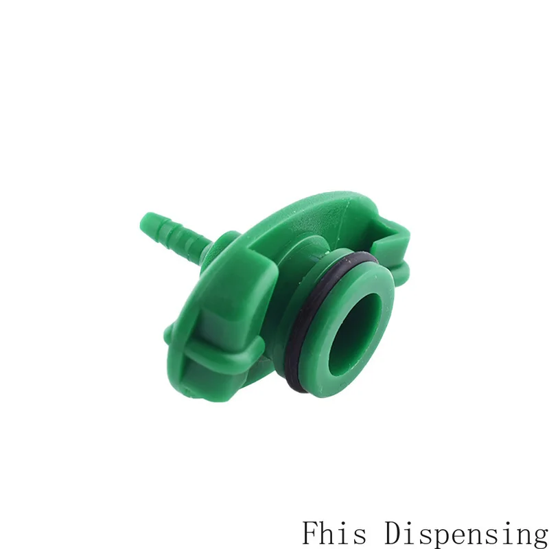 Оптовая продажа зеленых пластиковых бочек 30 мл/30 см3 клейкие шприц дозатор