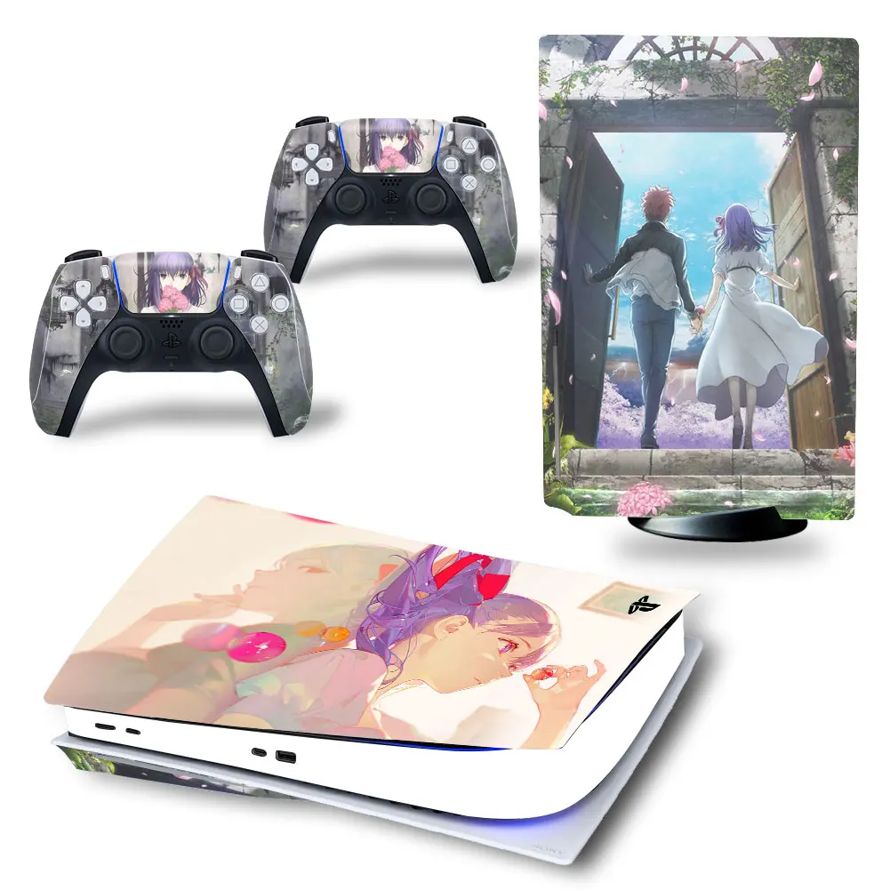 

Наклейка на консоль PlayStation 5 и 2 контроллера PS5