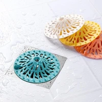 kitchen sink bathroom drainage filter cover silicone floor drain flexible sewer deodorant cover anti clogging artifact strainer