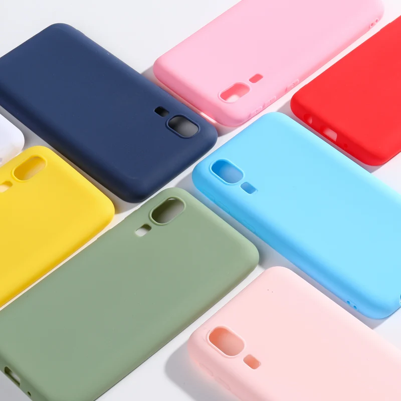 Чехол для телефона Samsung Galaxy A2 Core мягкий чехол экран 5 дюймов яркие цвета накладка