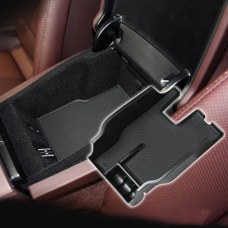 Автомобильный Центр для хранения подлокотников органайзер Porsche Macan 2014 2015 2016 2017