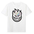 Модная брендовая Футболка бренда Skateboard с крутым рисунком, потрясающий хлопковый летний топ, роскошная спортивная мужская одежда