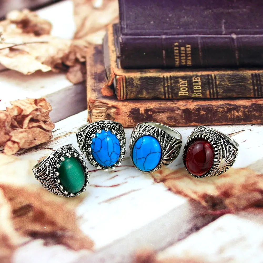 Sunspicems. Богемное кольцо серебряного цвета в стиле ретро ювелирные изделия из