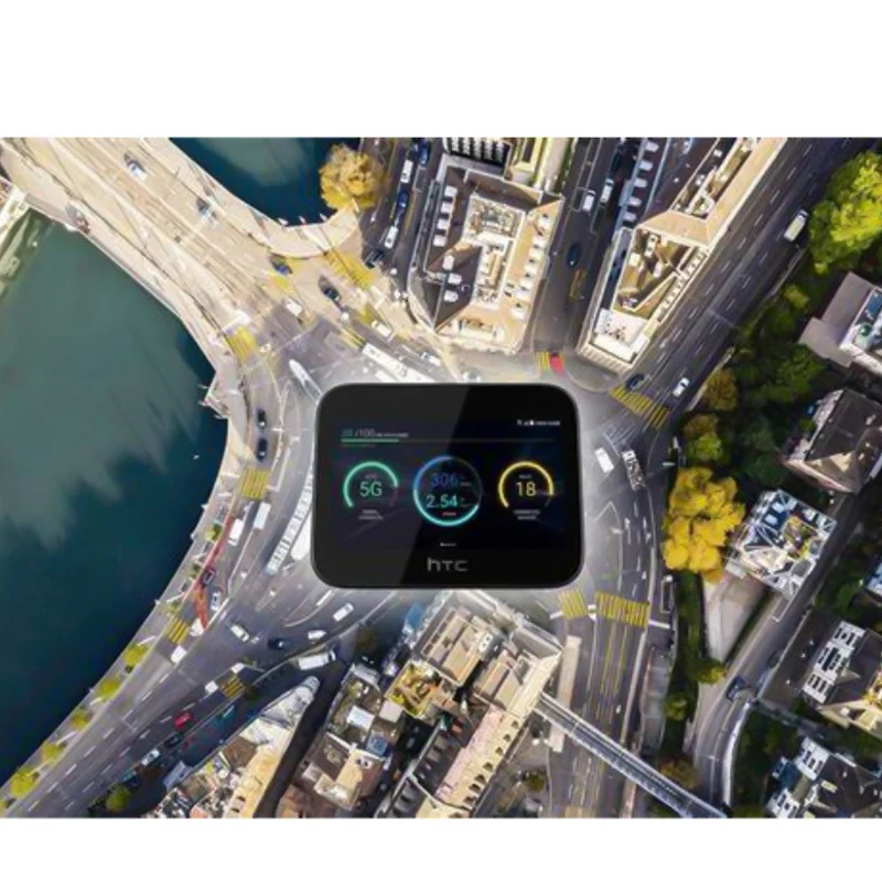 HTC 5G  2.63Gbps HUB WiFi Router N41  mobile Mifi Cat20 Hub with 7660mAh battery