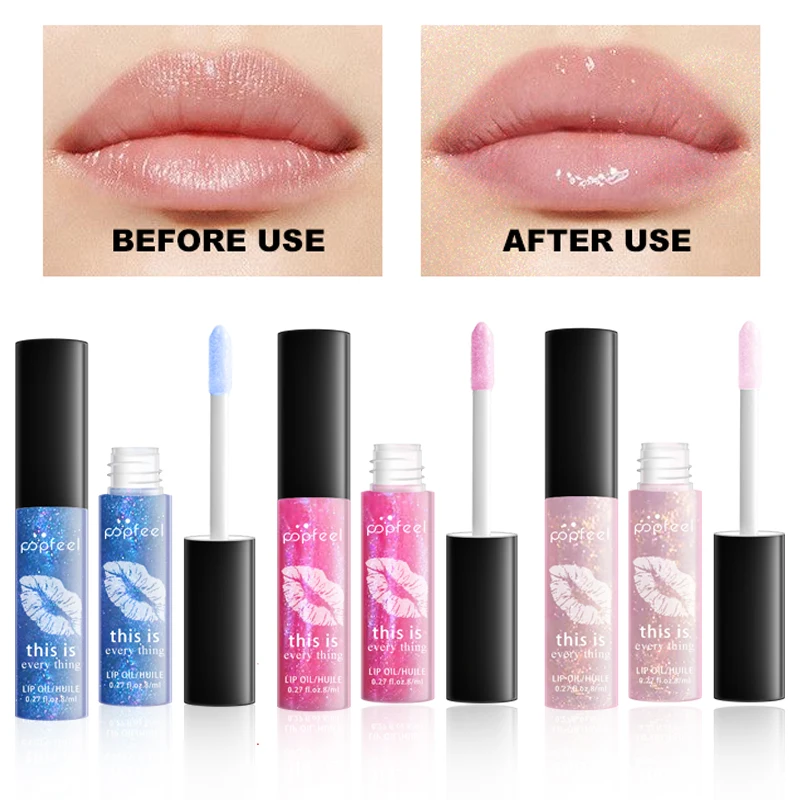 1 шт. увлажняющая жидкая губная помада стойкая перламутровая поляризационная